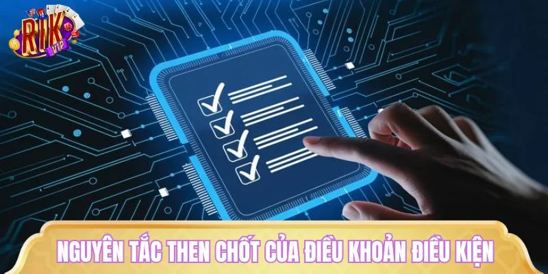 Những nguyên tắc then chốt của điều khoản điều kiện